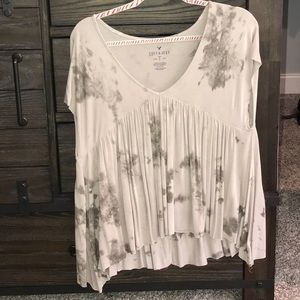 Grey soft and sexy shirt